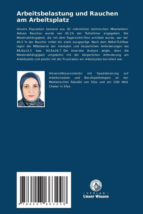 Produktbild: Arbeitsbelastung und Rauchen am Arbeitsplatz