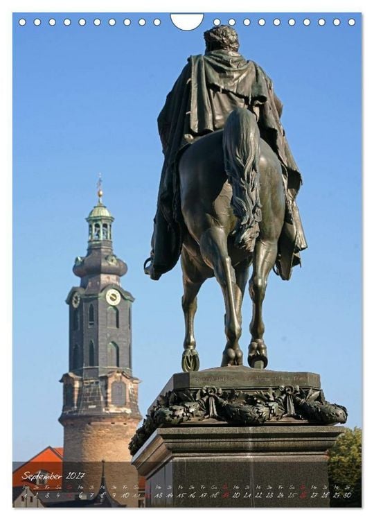 Produktbild: Weimar (Wandkalender 2027 DIN A4 hoch), CALVENDO Monatskalender