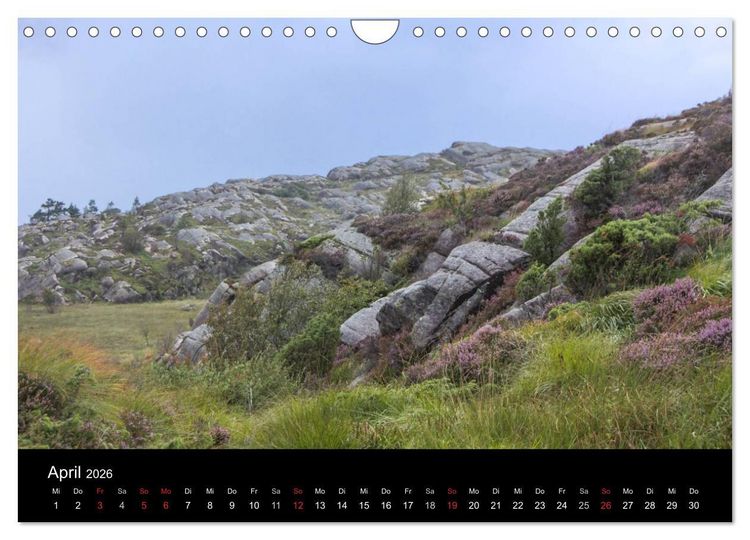 Produktbild: Norwegen - Der S&uuml;den (Wandkalender 2026 DIN A4 quer), CALVENDO Monatskalender