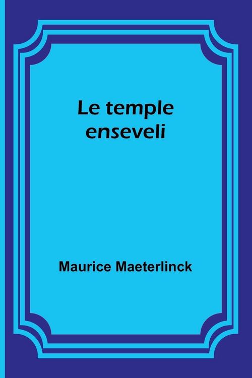 Produktbild: Le temple enseveli