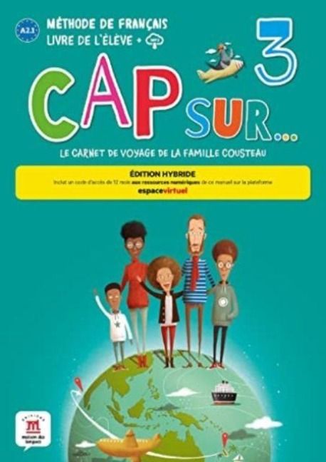 Produktbild: Cap sur... 3 - Edition hybride - Livre de l'eleve + audio MP3. A2