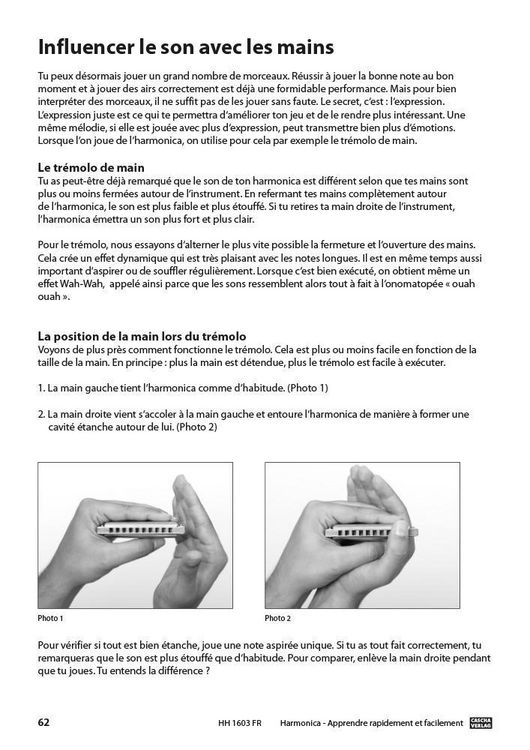 Produktbild: Harmonica - Apprendre rapidement et facilement