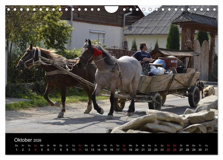 Produktbild: Maramures - Rum&auml;niens zeitloser Norden (Wandkalender 2026 DIN A4 quer), CALVENDO Monatskalender