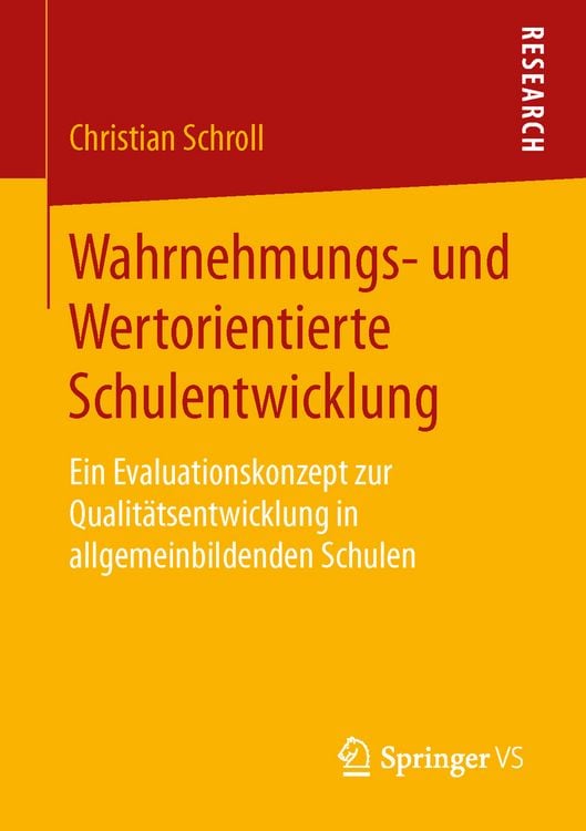 Produktbild: Wahrnehmungs- und Wertorientierte Schulentwicklung