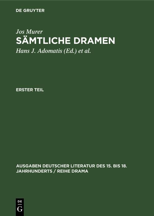 Produktbild: S&auml;mtliche Dramen