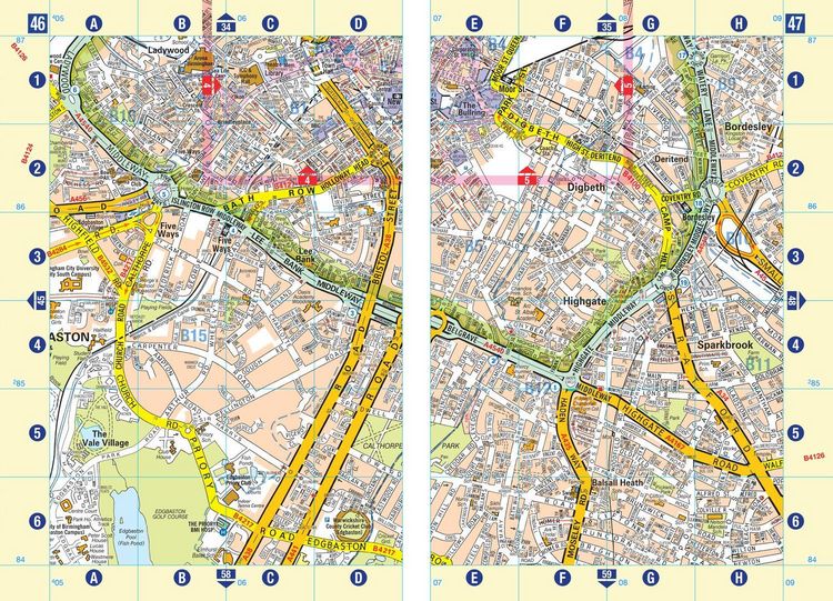 Produktbild: Birmingham A-Z Street Atlas