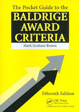 Produktbild: The Pocket Guide to the Baldrige Award Criteria - 15th Edition