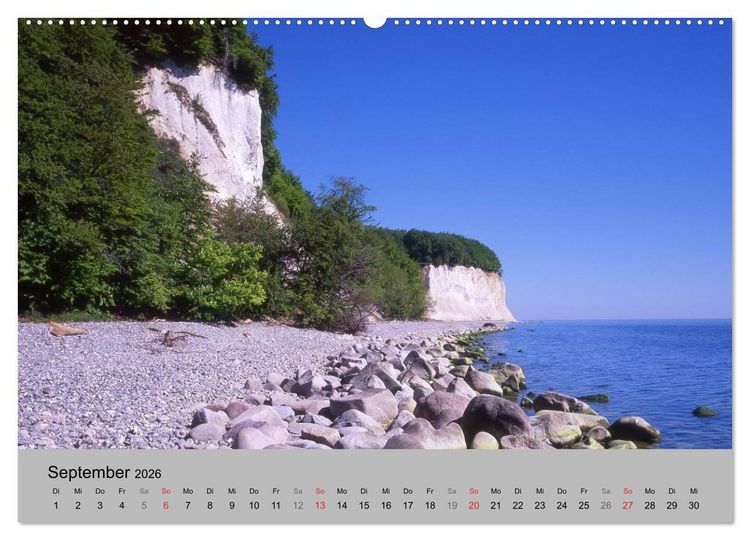 Produktbild: Deutschlands sch&ouml;ner Norden (Wandkalender 2026 DIN A2 quer), CALVENDO Monatskalender
