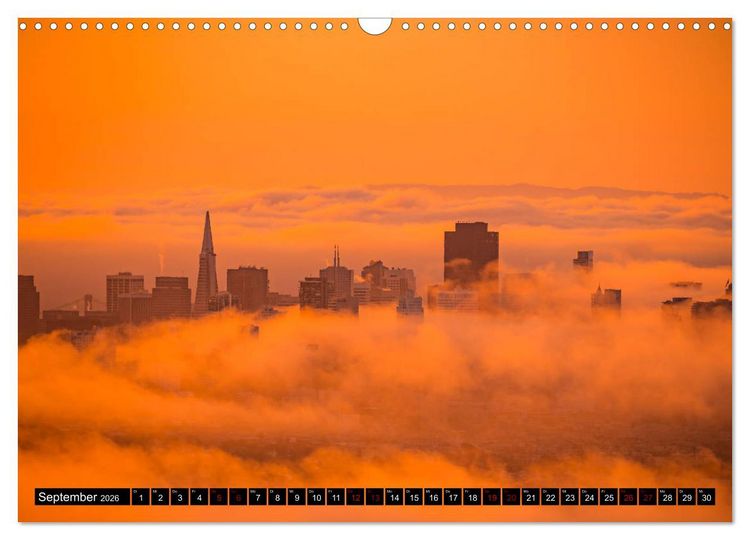 Produktbild: San Francisco Moments (Wandkalender 2026 DIN A3 quer), CALVENDO Monatskalender