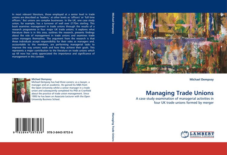 Produktbild: Managing Trade Unions