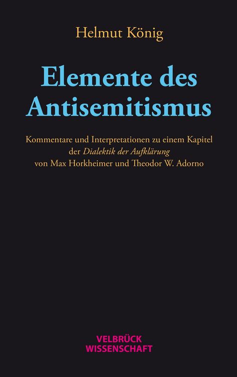 Produktbild: Elemente des Antisemitismus