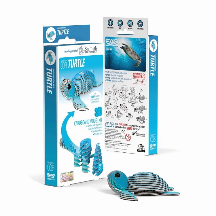 Produktbild: EUGY - 3D Bastelset Schildkr&ouml;te