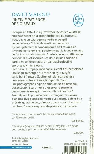 Produktbild: L'infinie patience des oiseaux