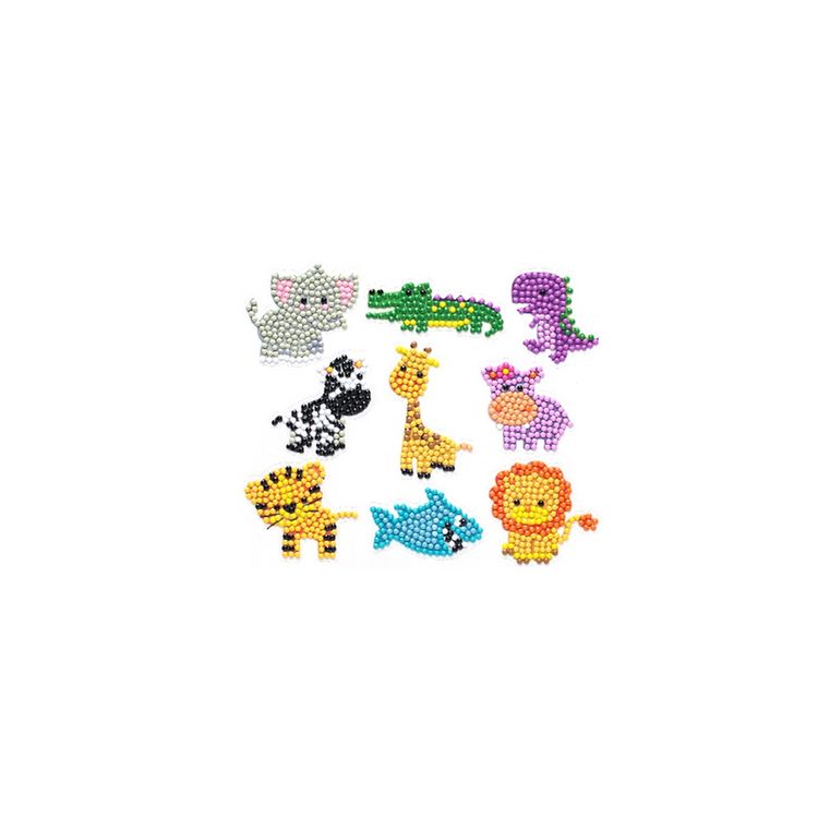 Produktbild: PRACHT Diamond Painting Sticker Zootiere Set