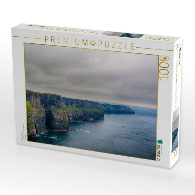 Produktbild: CALVENDO Puzzle Cliffs of Moher | 1000 Teile Lege-Gr&ouml;&szlig;e 64x48cm Foto-Puzzle f&uuml;r gl&uuml;ckliche Stunden