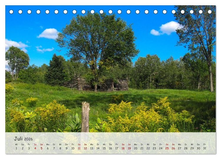Produktbild: Vier Jahreszeiten - Eine Welt (Tischkalender 2026 DIN A5 quer), CALVENDO Monatskalender