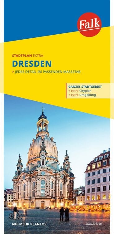 Produktbild: Falk Stadtplan Extra Dresden 1:20.000