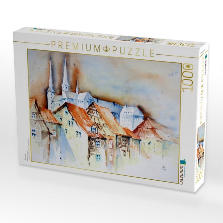 Produktbild: CALVENDO Puzzle Bamberg | 1000 Teile Lege-Gr&ouml;&szlig;e 64x48cm Foto-Puzzle f&uuml;r gl&uuml;ckliche Stunden