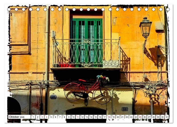 Produktbild: Palermo die marode Sch&ouml;nheit (Tischkalender 2026 DIN A5 quer), CALVENDO Monatskalender