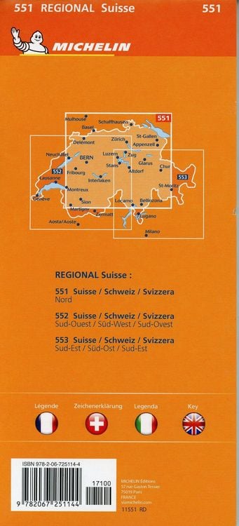 Produktbild: Michelin Schweiz Nord