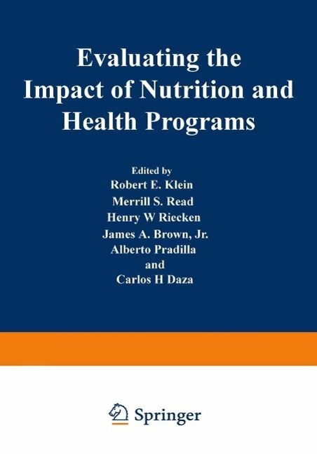 Produktbild: Evaluating the Impact of Nutrition and Health Programs