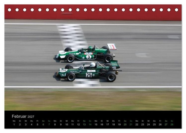 Produktbild: Autos - schnell und sch&ouml;n (Tischkalender 2027 DIN A5 quer), CALVENDO Monatskalender
