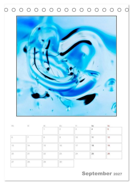 Produktbild: Kunst - Abstrakt - Skurril (Tischkalender 2027 DIN A5 hoch), CALVENDO Monatskalender