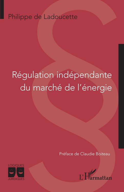 Produktbild: R&eacute;gulation ind&eacute;pendante du march&eacute; de l'&eacute;nergie