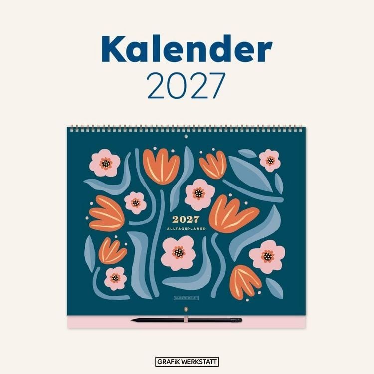 Produktbild: Alltagsplaner 2027 Colourful Seasons