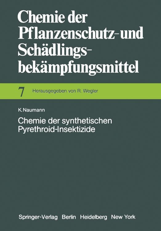 Produktbild: Chemie der synthetischen Pyrethroid-Insektizide