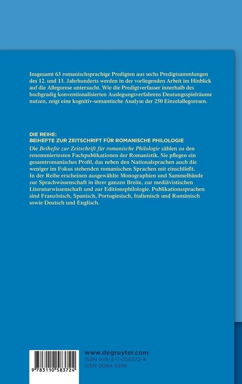 Produktbild: Allegorese als Ambiguierungsverfahren