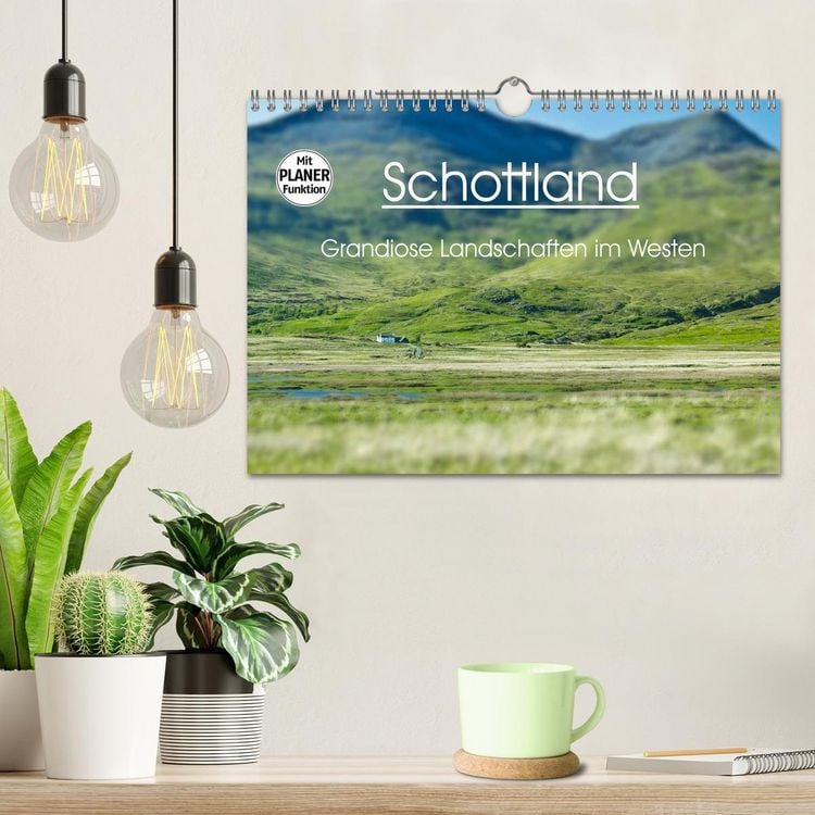 Produktbild: Schottland - grandiose Landschaften im Westen (Wandkalender 2026 DIN A4 quer), CALVENDO Monatskalender