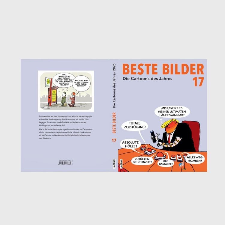 Produktbild: Beste Bilder 17 - Die Cartoons des Jahres 2026