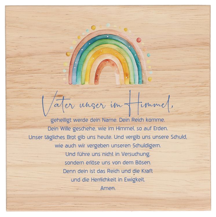 Produktbild: Holztafel aus Eiche - Vater unser