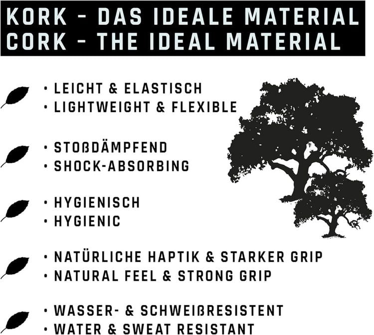Produktbild: Schildkr&ouml;t 960271 - Kork Yoga Block, aus 100% Naturkork, 23x15x7,5cm