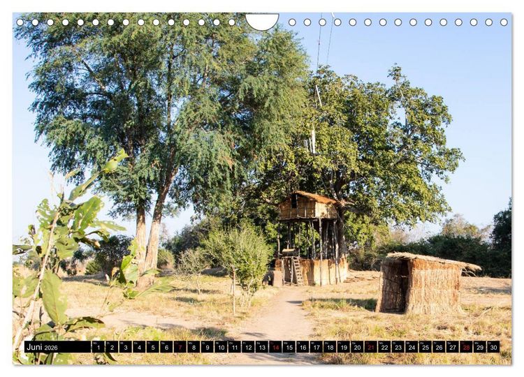 Produktbild: Sambia "Das wirkliche Afrika" (Wandkalender 2026 DIN A4 quer), CALVENDO Monatskalender