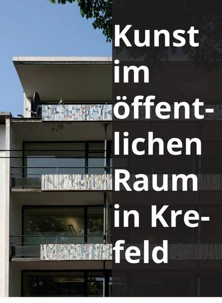 Produktbild: Kunst im &ouml;ffentlichen Raum in Krefeld