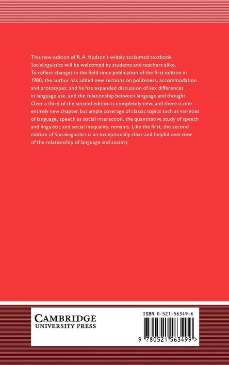 Produktbild: Sociolinguistics