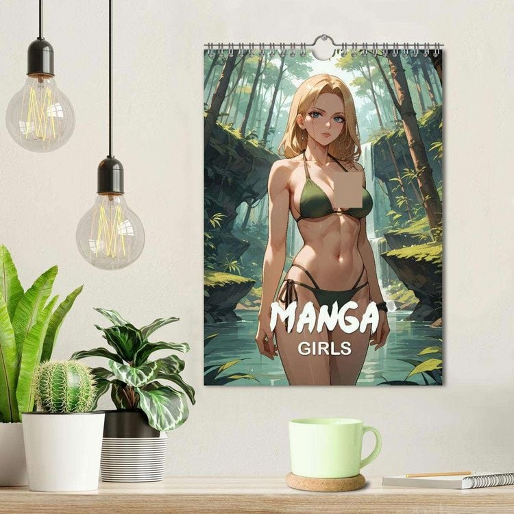 Produktbild: Manga Beauties - 12 Sch&ouml;nheiten im Manga-Stil (Wandkalender 2026 DIN A4 hoch), CALVENDO Monatskalender