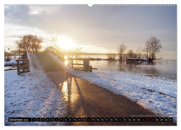 Produktbild: Steinhuder Meer, Momentaufnahmen von Christine Bienert (Wandkalender 2026 DIN A2 quer), CALVENDO Monatskalender
