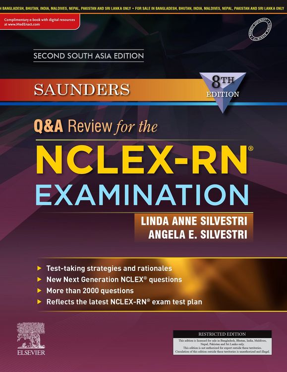 Produktbild: Saunders Q & A Review for the NCLEX-RN&reg; Examination: Second South Asia Edition - E-book