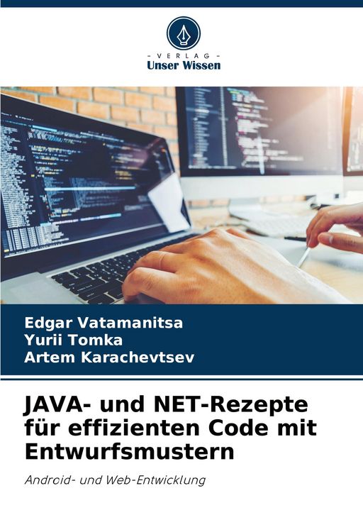 Produktbild: JAVA- und NET-Rezepte f&uuml;r effizienten Code mit Entwurfsmustern
