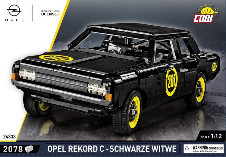 Produktbild: COBI 24333 - Opel Rekord C - Schwarze Witwe