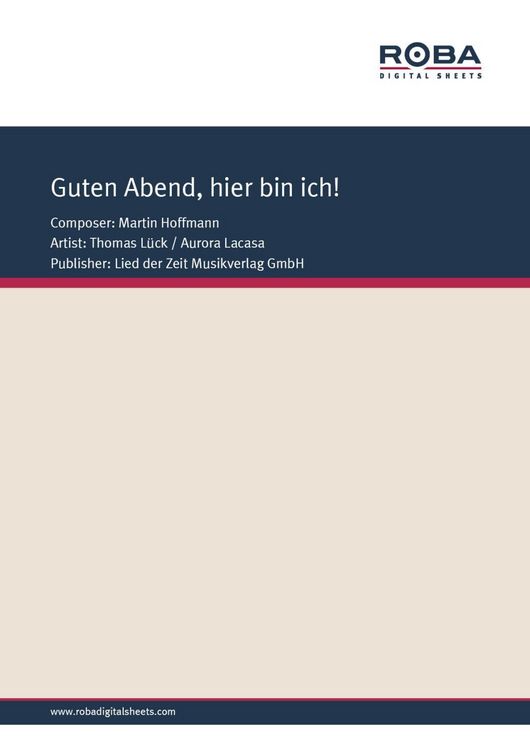 Produktbild: Guten Abend, hier bin ich!
