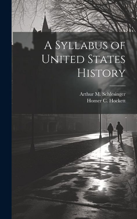 Produktbild: A Syllabus of United States History