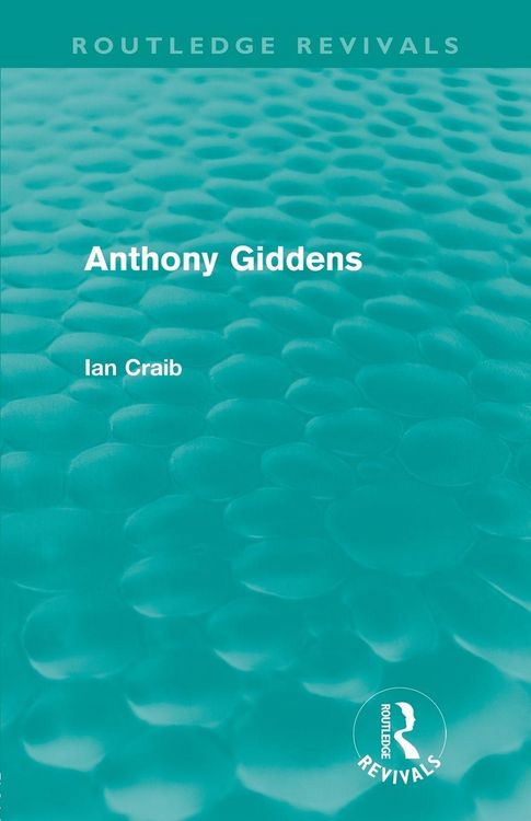 Produktbild: Anthony Giddens (Routledge Revivals)