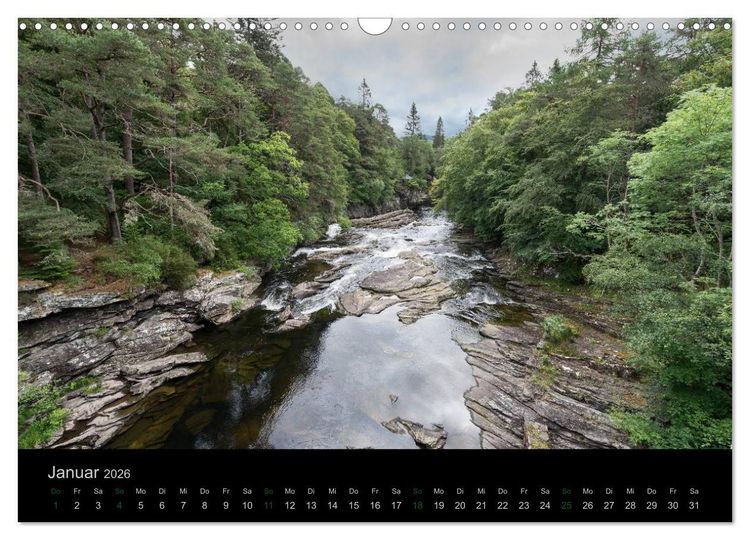 Produktbild: Schottland Highlands und Ostk&uuml;ste (Wandkalender 2026 DIN A3 quer), CALVENDO Monatskalender