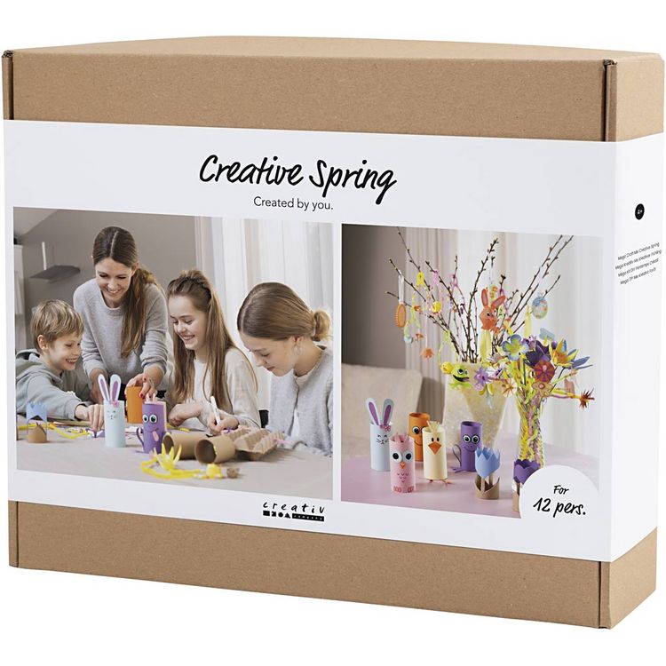 Produktbild: Creativ Company Mega Kreativ Mix Kreativer Fr&uuml;hling, Fr&uuml;hlingsfarben