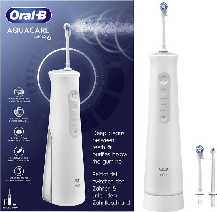 Produktbild: Oral-B AquaCare 6 436294 Munddusche Wei&szlig;