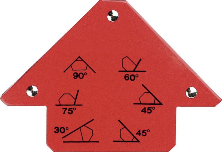 Produktbild: Br&uuml;der Mannesmann M 1278 Br&uuml;der Mannesmann Magnetisches Winkel-Fixierger&auml;t (30 / 45 / 60 / 75 / 90&ordm;) I 1278